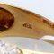 Goldring mit Rubin und Diamanten., 2000er 7