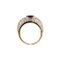 Goldring mit Rubin und Diamanten., 2000er 4