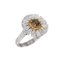 Ring in White 18k Gold with Diamonds. Marbella., 2000s, Image 2
