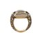 Cocktail Gold Ring 18k, Pomellato Tango Smoky Quartz Diamond., 2000s 5