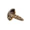 Cocktail Gold Ring 18k, Pomellato Tango Smoky Quartz Diamond., 2000s 4