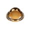 Cocktail Gold Ring 18k, Pomellato Tango Smoky Quartz Diamond., 2000s 7