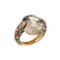 Cocktail Gold Ring 18k, Pomellato Tango Smoky Quartz Diamond., 2000s 2