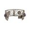Silbernes Armband mit Amethysten im Cabochonschliff. 4