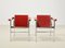 Poltrone Lc1 di Le Corbusier per Cassina, anni '80, set di 2, Immagine 4