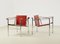 Poltrone Lc1 di Le Corbusier per Cassina, anni '80, set di 2, Immagine 1