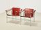 Poltrone Lc1 di Le Corbusier per Cassina, anni '80, set di 2, Immagine 2