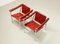 Poltrone Lc1 di Le Corbusier per Cassina, anni '80, set di 2, Immagine 6