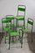 Metal Bistro Chairs, 1950s, Set of 6, Image 4