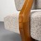 Light Gray Daybed Fh10 by Franz Hohn for Honeta, Germany, 1950s 17