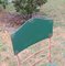Mesa y sillas de jardín Mid-Century de hierro pintado envejecido. Juego de 3, Imagen 12