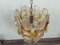 Murano Glass Chandelier from Mazzega, Italy, 1960s 2