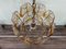 Murano Glass Chandelier from Mazzega, Italy, 1960s 3
