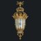Large 20th Century French Gilt Bronze & Crystal Lanterns, 1890s, Set of 2 7