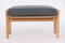 Vintage Fußhocker aus Eiche von Hans J. Wegner, 1970er 1
