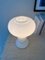 Lampe de Bureau Swirl en Verre, 1960s 4
