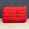 Rotes Togo Ecksofa, 21. Jh. von Michel Ducaroy für Ligne Roset France 20