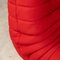 Rotes Togo Ecksofa, 21. Jh. von Michel Ducaroy für Ligne Roset France 10