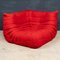 Rotes Togo Ecksofa, 21. Jh. von Michel Ducaroy für Ligne Roset France 24