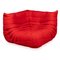 Rotes Togo Ecksofa, 21. Jh. von Michel Ducaroy für Ligne Roset France 1