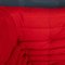 Rotes Togo Ecksofa, 21. Jh. von Michel Ducaroy für Ligne Roset France 14