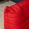Rotes Togo Ecksofa, 21. Jh. von Michel Ducaroy für Ligne Roset France 9