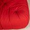 Rotes Togo Ecksofa, 21. Jh. von Michel Ducaroy für Ligne Roset France 17