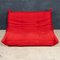 21st Century Red Togo Two Seater Sofa by Michel Ducaroy for Ligne Roset, Image 28