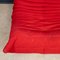 21st Century Red Togo Two Seater Sofa by Michel Ducaroy for Ligne Roset, Image 18