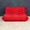 21st Century Red Togo Two Seater Sofa by Michel Ducaroy for Ligne Roset, Image 29
