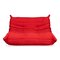 21st Century Red Togo Two Seater Sofa by Michel Ducaroy for Ligne Roset, Image 1