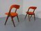Set of Teak & Hallingdal 65 Sonja Chairs by Johannes Andersen for Vamo Mobelfabrik, Denmark, 1960s 8