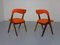 Set of Teak & Hallingdal 65 Sonja Chairs by Johannes Andersen for Vamo Mobelfabrik, Denmark, 1960s 7