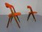 Set of Teak & Hallingdal 65 Sonja Chairs by Johannes Andersen for Vamo Mobelfabrik, Denmark, 1960s 2