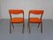 Set of Teak & Hallingdal 65 Sonja Chairs by Johannes Andersen for Vamo Mobelfabrik, Denmark, 1960s 9