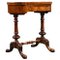 Victorian Burr Walnut Inlaid Games Table, 1860 1