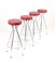 Mid-Century Bar Stools, 1960s, Set of 4 1