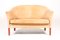 Tan Loveseat by Mogens Hansen, 1980s, Image 1