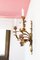 Large Italian Gilt Metal Sconce with 5 Arms, 1920s 2