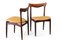 Walnut and Leather Dining Chair by H. W. Klein for Bramin, 1960s, Set of 6 3