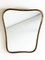 Mirror with Brass Frame, 1950s, Image 7