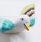 Large Ceramic Majolica Wall Bird 4