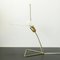 Große Wandlampe mit Original Lampenschirm Rupert Nikoll zugeschrieben, 1950er 6