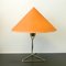 Große Wandlampe mit Original Lampenschirm Rupert Nikoll zugeschrieben, 1950er 9