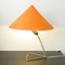 Große Wandlampe mit Original Lampenschirm Rupert Nikoll zugeschrieben, 1950er 8