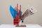Skulptur aus farbigem Methacrylat, Spanien, 1980 1