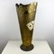 Vintage Italian Hammered Brass Umbrella Stand, 1930s 2