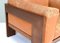 Tan Leather Bastiano Chairs attributed to Tobia Scarpa for Gavina, Italy, 1975, Set of 2 15
