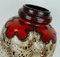 Vintage Floor Vase with Fat Lava Glaze from Scheurich, Image 5