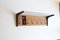 Brass and Teak Boomerang Coat Rack with Tile attributed to Alfred Hendrickx for Belform, Belgium, 1950s 9